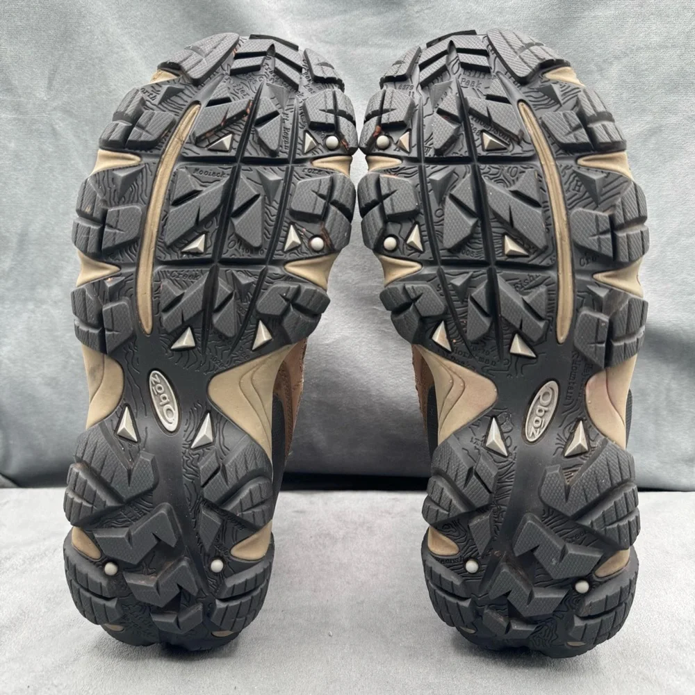 Oboz Sawtooth II Mid WP Women’s Size 9 Waterproof Hiking Boots Brown Leather - Picture 12 of 13